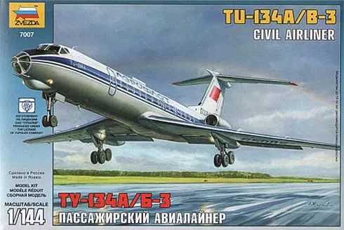 Zvezda - Tupolev TU-134B (Airplane)